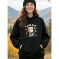 thumbnail image 4 of Novel Hoodie for Men Women, Book Lover Pullover Hooded Sweatshirt, Cozy Cotton Poly Blend, Casual Reading Outfit, 4 of 5