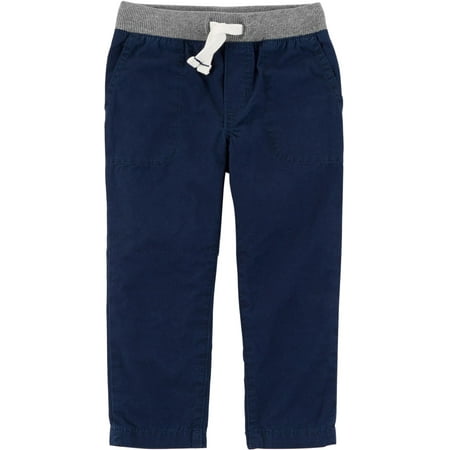 Carter Uniform - Carters Toddler Boys Solid Pull-On Pants