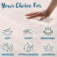 thumbnail image 6 of Guardmax Jersey Knitted California King Zippered Mattress Encasement - Waterproof & Bed Bug Proof Mattress Protector - Comfortable, Soft, and Noiseless Zippered Bedding - Dust Mite Proof (72x84 x12), 6 of 7