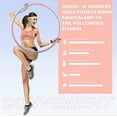 thumbnail image 5 of Hula Hoop Fitness 1-4 kg Adjustable Weighted Hula Hoop Fitness Hula Hoops, 5 of 5