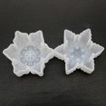 thumbnail image 2 of Christmas Snowflake Silicone Mold Candle DIY Plaster Candle Candy Making Tools, 2 of 6