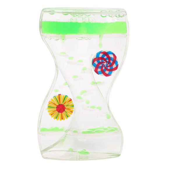 Minuteur à Bulles Liquides, Jouet Sensoriel Multifonctionnel à Concentration Améliorée pour Bureau Style Moulin à Vent