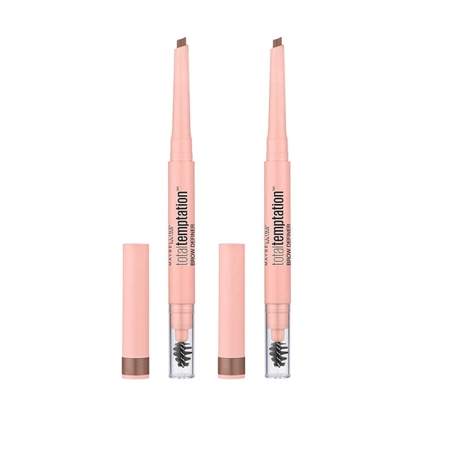 Lápiz delineador de cejas Maybelline Total Temptation Soft Brown