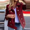 thumbnail image 2 of Vedolay Womens Tops Casual Women's Blazer Jackets Casual Open Front Long Sleeve Work Office Top, XXL, 2 of 5