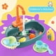 thumbnail image 5 of Children's Kitchen Toy Set Kids Simulation Play Sink With Fruit & Tableware Toys Electric Cycle System For Running Water, 5 of 5