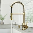 thumbnail image 4 of Vigo Vg02001k2 Edison 1.8 GPM 19" H Single Handle Single Hole Pre-Rinse Pull Down Kitchen, 4 of 9