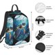 thumbnail image 2 of Easygdp Watercolor Turtle4 para Easygdp Yak - Mochila Casual Ligera y Resistente para Viaje y Senderismo para Hombres y Mujeres, 2 of 7