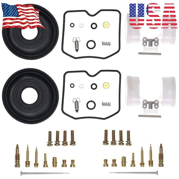 For Kawasaki EN500A 1990 - 1996 Vulcan 500 Carburetor Repair Kit