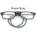 thumbnail image 2 of Magnetic Hanging Neck Glasses Portable Foldable Tr90 Reading Glasses For Men Women, 2 of 5