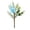 A001- Blue, variant on Artificial Christmas Hobby Pink Glitter Berry Single Hobby for Indoor Holiday Table Decor