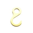 thumbnail image 1 of 8 day running time chain hook, brass, 1 of 1