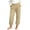 Beige, variant on Women's Solid Loose Tight Waist Casual Straight-Leg Ankle-Length Full Pants