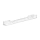 thumbnail image 2 of Estante de Acrílico para Baño, Sin Perforaciones, para Montaje En Pared, con Adhesivo Fuerte para Zapatos y Toallas, Diseño Compacto, Fácil Instalación, Material Duradero, Gris/Blanco, 40,5 X 5 X 3 C, 2 of 6
