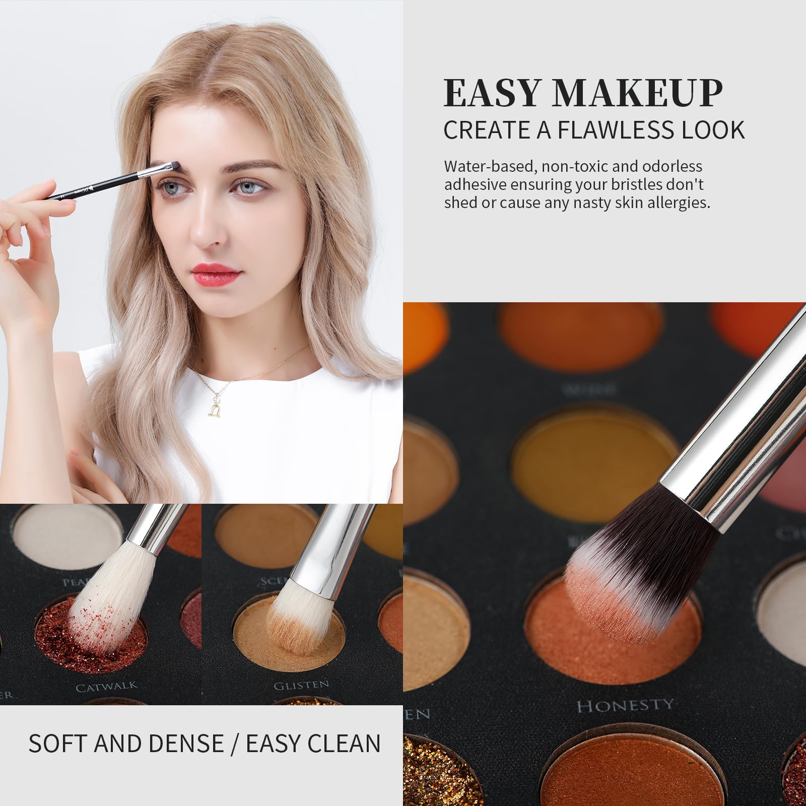 DUcare 15-Piece Professional Makeup Brushes Set photo 4