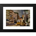 thumbnail image 2 of Joaquín Torres-García 24x18 Black Modern Framed Museum Art Print Titled - City Landscape (1918), 2 of 5