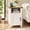 White, variant on Easoger Set of 2 Farmhouse Nightstand with Charging Station, Modern End Tables with Drawer & Cabinet, USB & Type-C Ports, Wood Rustic Bedside Table for Bedroom, Gray