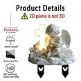 thumbnail image 6 of PEIBang 7.9 Inch Acrylic Garden Stake Decor,2D Flat Angel Ground Plug Ornament for Outdoor Yard Lawn Patio and Courtyard Decoration, 6 of 6