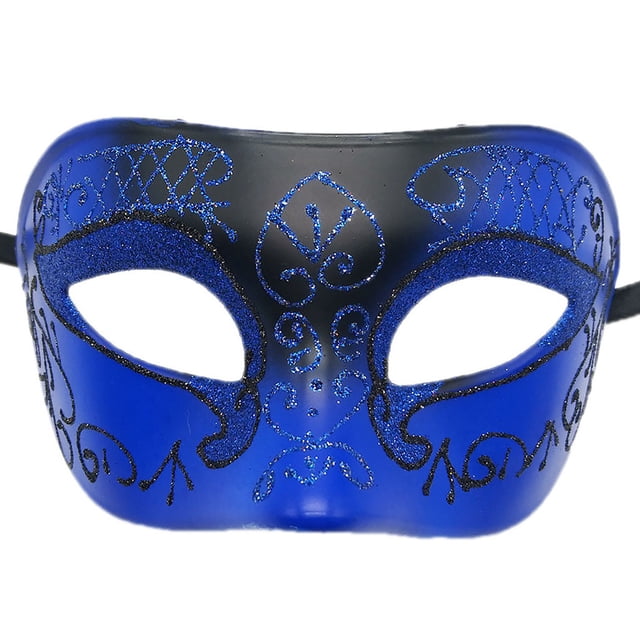 Máscara de maquillaje para carnaval, para hombres y mujeres, máscara romana de carnaval, máscara de fiesta para espectáculos, máscara facial para hombres