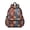 Basketball and Lightning, variant on Basketball and Hoop White Pattern Backpack for School, Cute School Bag with Adjustable Shoulder Straps and Padded Back, 13.4"x11"x4.7"
