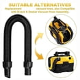 thumbnail image 3 of 5140128-68 Replacement Hose Assembly for Dewalt Leaf Blower and Vacuum 704660053412 DCV580DCV581H,for DeWalt Vacuum Hose, 3 of 4