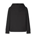 thumbnail image 5 of Holzkary Game Day Hooded for Women Funny Football Graphic Shirt Waffle Knit Game Day Pullover Hoodies Long Sleeve Sweatshirt Knit Hoodie Sweatshirt Football Graphic Pullover Sweater Dark Grey S, 5 of 5