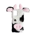 thumbnail image 3 of Case For Tcl 50 Xl Nxtpaper 5g Fluffy Cartoon Cow - Soft Fuzzy Cover Compatible With Tcl 50 Xl Nxtpaper 5g, 3 of 5