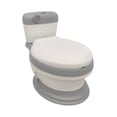 thumbnail image 1 of Baño Entrenador Bacinica The Baby Shop  con sonido, antiderrapante y asiento acojinado Gris, 1 of 8