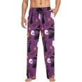 thumbnail image 4 of Top-kevin Halloween Black Cat Pajama Pants Mens Lounge Pants Casual Men Pajama Bottoms with Drawstring & Pockets Christmas Gifts, 4 of 13