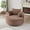 Brown, variant on Eyisean 55'' Corduroy 360° Swivel Round Chaise Lounge Chair, Oversized Upholstered Boneless Couch with Pillows & Wide Armrest, Easy Assembly, Comfy Deep Seat Armchair for Living Room, Bedroom