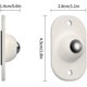 thumbnail image 3 of Mini Swivel Casters Wheels Universal Adhesive Pulley Wheel Self Adhesive 360 Degree Rotating Stora, 3 of 5