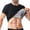 Black and silver, variant on Men's Short Sleeve Sauna Shirt - Sweat Vest for Weight Loss, Gym & Fitness, Increases Sweat 10x, Windproof & Waterproof