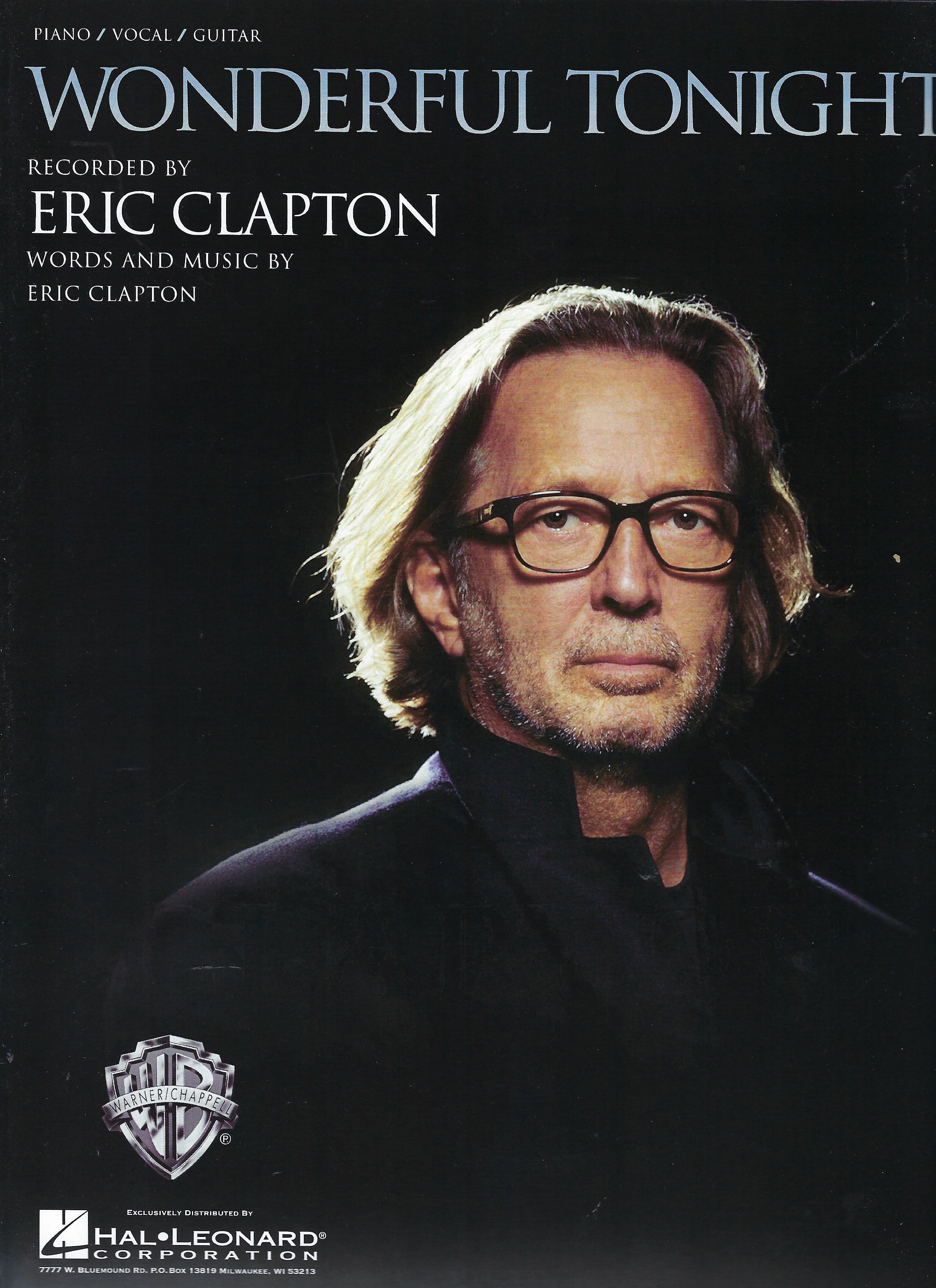 Eric Clapton Wonderful Tonight Sheet Music - Walmart.com ...
