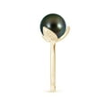 thumbnail image 3 of ANGARA Trillium Tahitian Cultured Pearl Solitaire Ring in 14K Yellow Gold for Women | June Birthstone, Birthday, Anniversary, Jewelry Gift for Women | Pearl Ring, 3 of 9