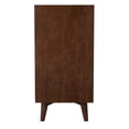 thumbnail image 7 of Alpine Furniture Flynn Mid Century Wood 3 Drawer Accent Chest in Walnut (Brown), 7 of 7