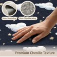 thumbnail image 6 of ODIKA 8'x10' Washable Area Rug Non-Shedding, Easy Care, Sky Celestial Cloud With Constellation Star Map Border Starry Flowing Dynamic for King Size Bedroom Under Bed, Master Suite, 6 of 7