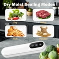 thumbnail image 5 of RONY Vacuum Sealing Machine with 10 Bags, 62Kpa Powerful Vacuum Sealer for Food, One-click Sealing Machine with Dry Moist Food Mode, 5 of 10