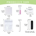 thumbnail image 4 of DAR  Press On Nail Tool Kit with Everything, Nail Prep Tool Disposable Manicure Kit with Nail File, Nail Glue, Prep Pads, Adhesive Nail Tabs,Wood Stick, Packaging Bag (20pcs-white), 4 of 12