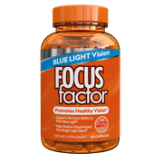 Focus Factor Blue Light Formula 60ct - Eye Vitamin for Blue Light Protection w/ Lutein & Zeaxanthin