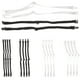 thumbnail image 5 of 20 piezas correas elásticas para pajarita, bandas ajustables para pajarita, bandas de extensión para pajarita, 5 of 5