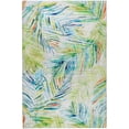 thumbnail image 2 of Addison Rugs Dream Shag Premium Machine Washable Transitional Leaves Multi Rectangle Rug, 9' x 12', 2 of 8