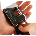 thumbnail image 2 of FJM Security SPSA80-KA 3-1/8" Triple Chrome Plated D-Shaped Security Padlock, Keyed Alike, 2 of 7