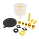 thumbnail image 3 of Kit de 15 embudos de llenado de refrigerante para radiador, diseño reforzado y a prueba de derrames, kit de llenado universal para sistema de refrigeración., 3 of 14
