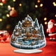 thumbnail image 5 of Decoraciones de Árbol de Navidad Decoraciones de Navidad de Acrílico con Muñeco de Nieve, Vela, Ciervo Y Colgantes de Campana. Colgante de Espejo Retrovisor de Coche para Decoraciones de Árbol de Navi, 5 of 6