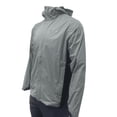 thumbnail image 3 of Columbia Men's Waterproof Breathable Omni-Tech Jacket (Ash Grey/Black, Medium), 3 of 3