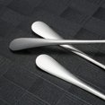 thumbnail image 4 of Cuchara de sopa de 3, cucharas redondas de acero inoxidable, cubiertos, juego de cucharas de mesa, resistente, fácil de limpiar, apto para lavavajillas, 4 of 5