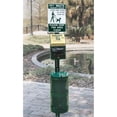 thumbnail image 3 of Dogipot 10 gal. Green Aluminum Round Pet Waste Container 1003-L, 3 of 4