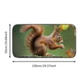thumbnail image 5 of ONETECH Squirrel Nut Forest Kitchen Floor Mat Dog Doormat Absorbent Welcome Entrance Doormat Non-Slip Durable Entrance Mat for Home Entrance Outside Entry 19.68*39.37 in, 5 of 6