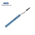 thumbnail image 3 of 2pcs Metal Phone Touch Screen Pens Metallic Phone Stylus Pen Aluminum Alloy Mini Capacitive Pens, Blue, 3 of 6