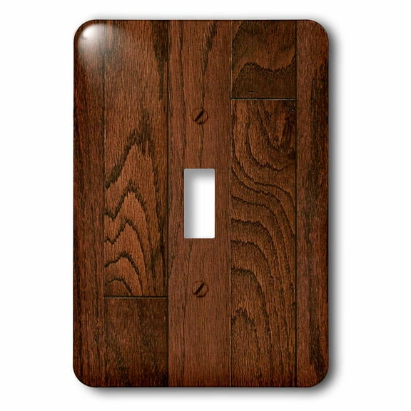 3dRose, Forest Oak Cherry Hardwood, single toggle switch