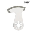 thumbnail image 1 of Lefu 1pcs Oscillating Saw Blades Diamond E-Cut Circular Oscillating Saw Blades For Triangle Rasp Multitool Tile Metal Wood Cutting, 1 of 4